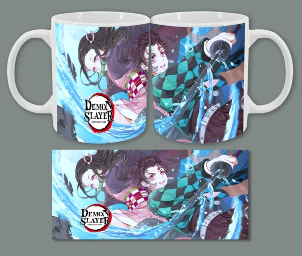 taza tanjiro y nezuko